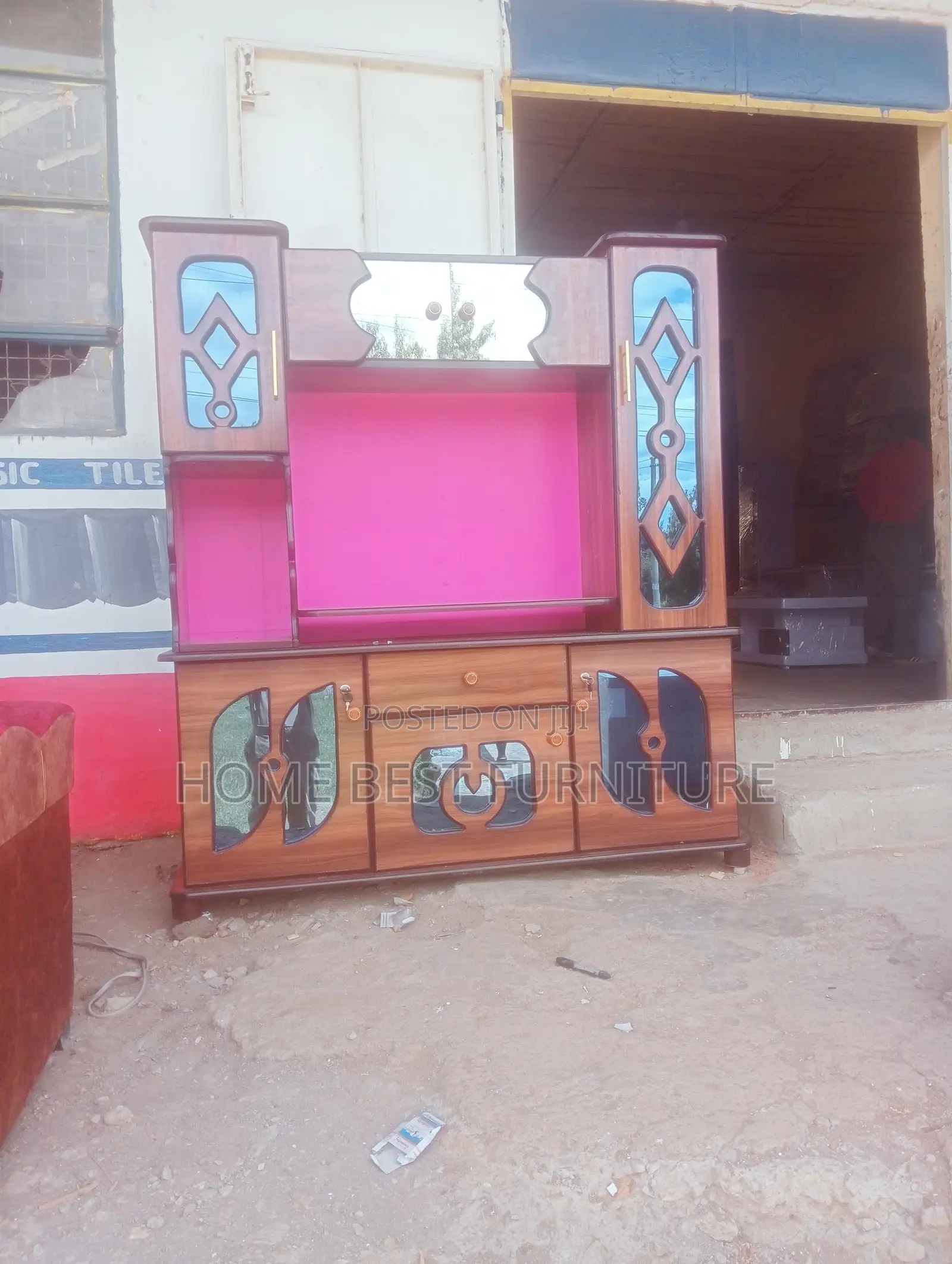 Brown Wooden Cupboard