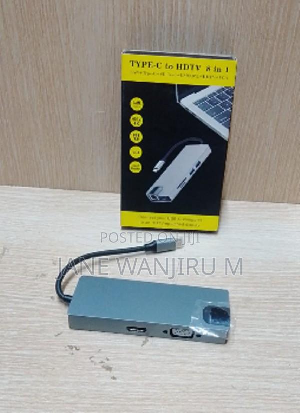 8-in-1 Type-C Docking Station With Hdmi Output - main view