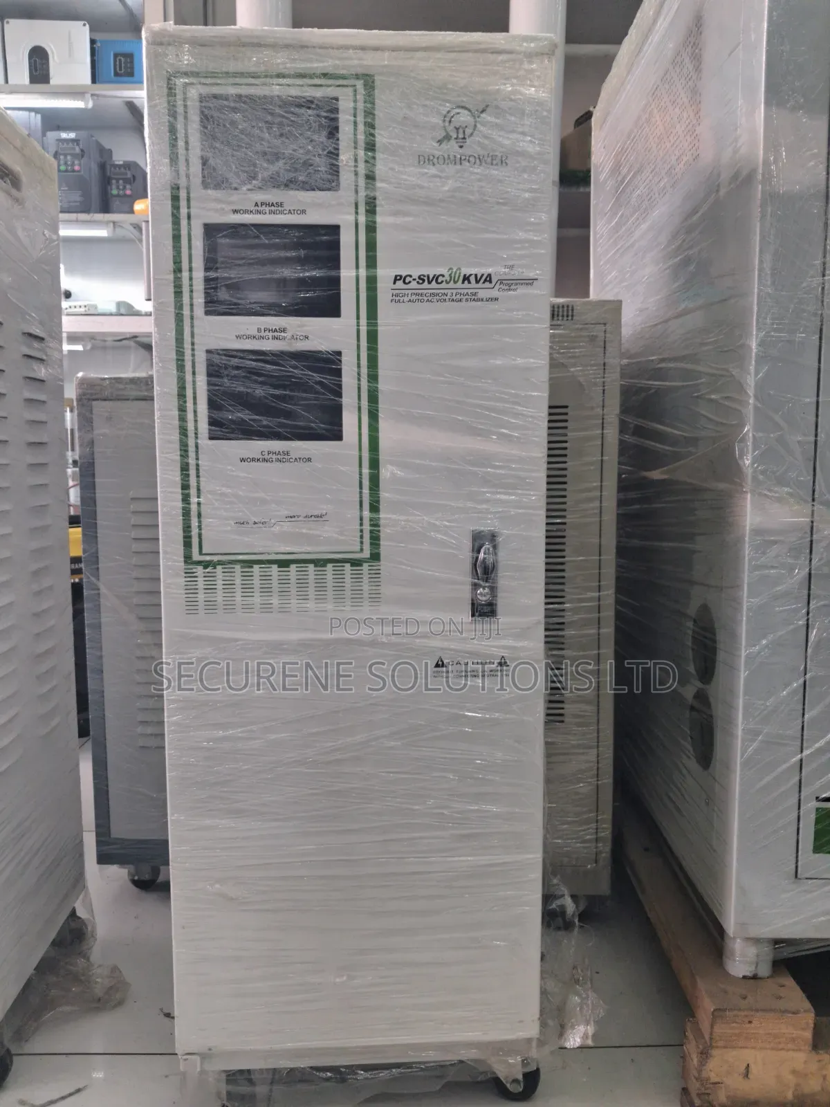 Automatic Voltage Stabilizer 3 Phase Digital Display 30kva