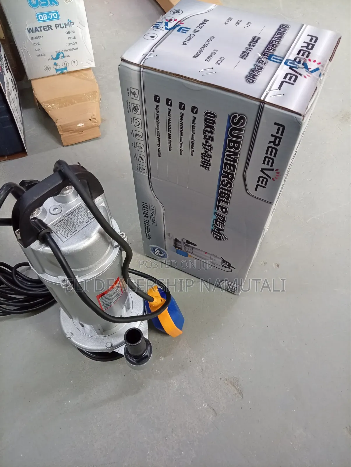 Best Quality Freevel Qdx1.5-17-370f/ High Flow Electric Water Pump