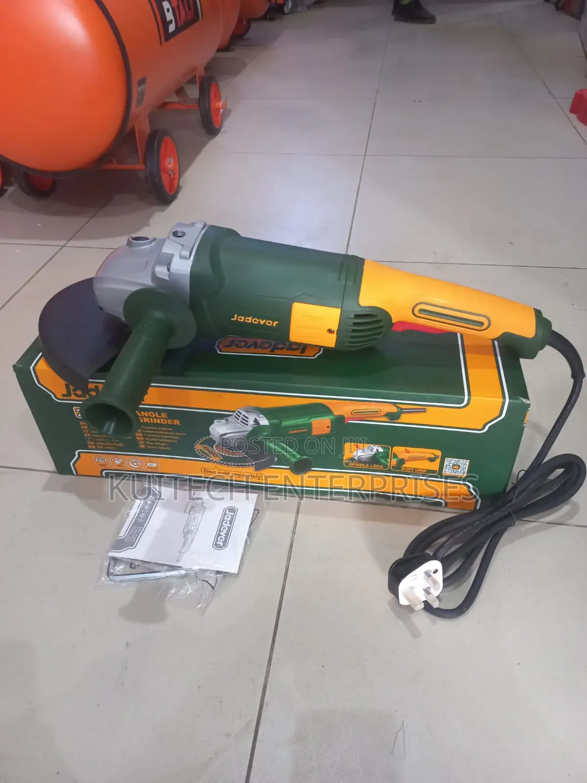 Electric Angle Grinder/ Jadever 9" Grinder 2400w