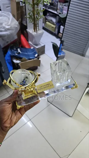 Global Executive Crystal Desk Organizer_ele