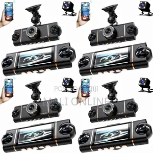 Front Rear Left Inside Four Way Recording 4channel Hd Car Dash Camera