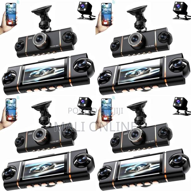 Front Rear Left Inside Four Way Recording 4channel Hd Car Dash Camera - thumbnail 2