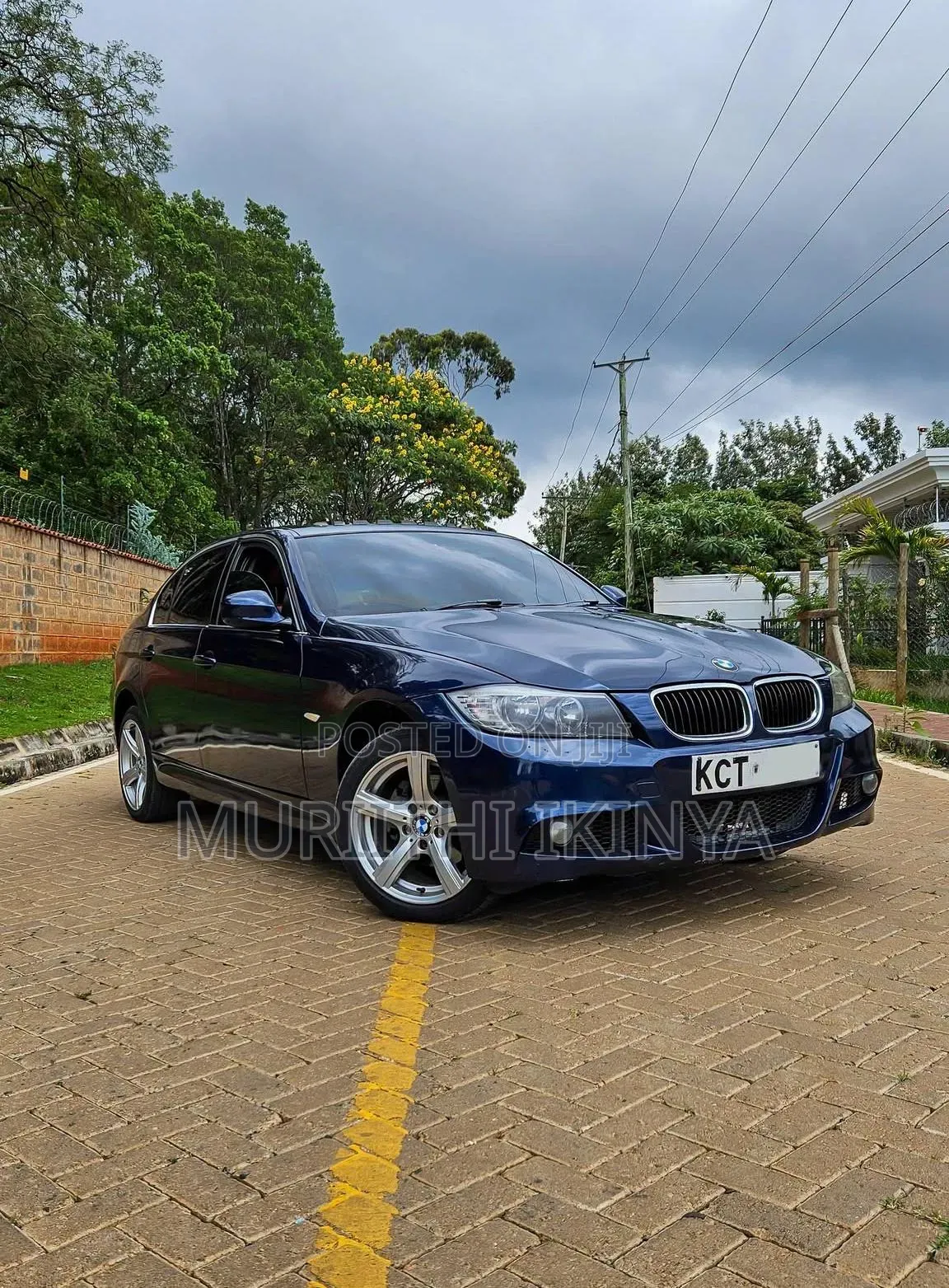 BMW 318i 2011 Blue