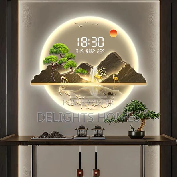 Decorative Wall Clock_ele - thumbnail 2