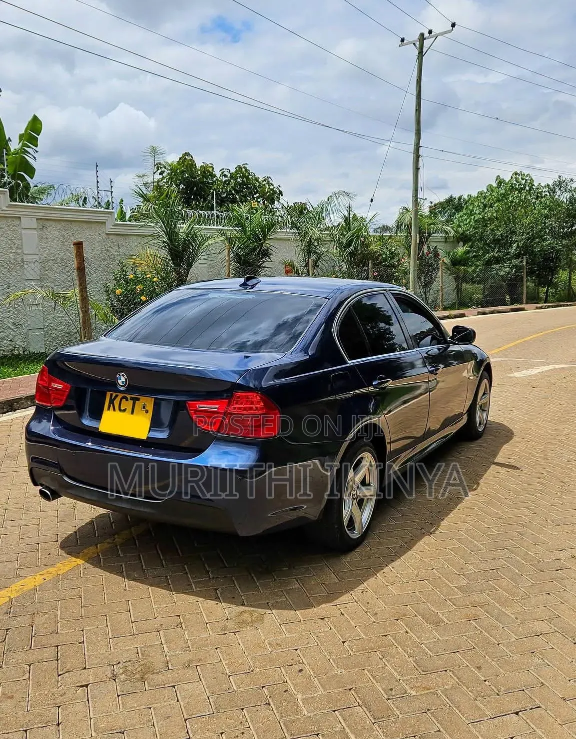 BMW 318i 2011 Blue