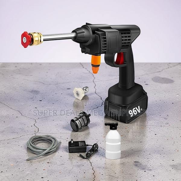 Wireless Portable Rechargeable Car Wash High Pressure Spray Gun