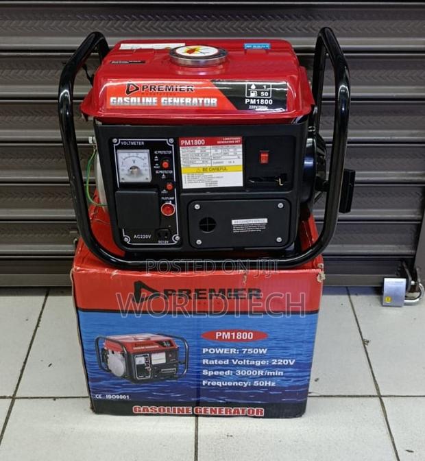 Premier Pm1800 Generator/Premier 750watts Gasoline Generator - thumbnail 2