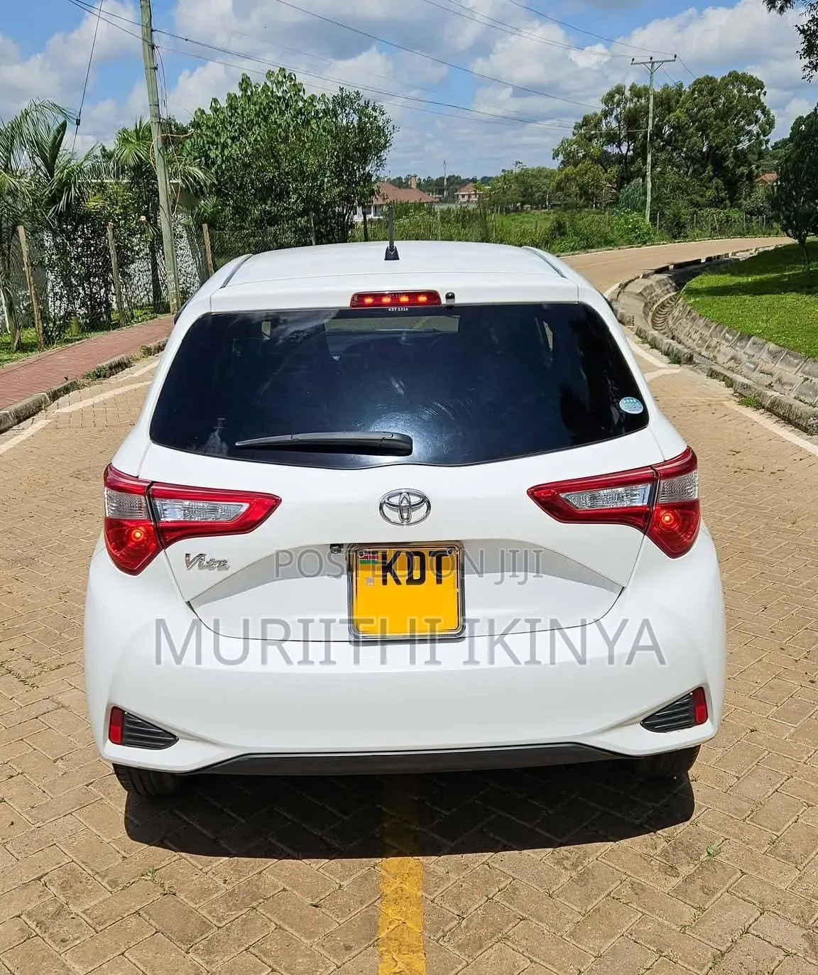 Toyota Vitz 1.0 FWD 5dr 2018 White