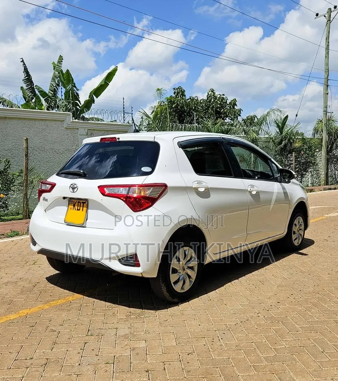 Toyota Vitz 1.0 FWD 5dr 2018 White