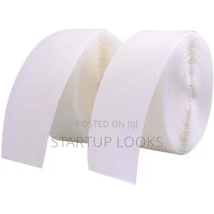 White Hook and Loop Velcro Tape 25 Metres