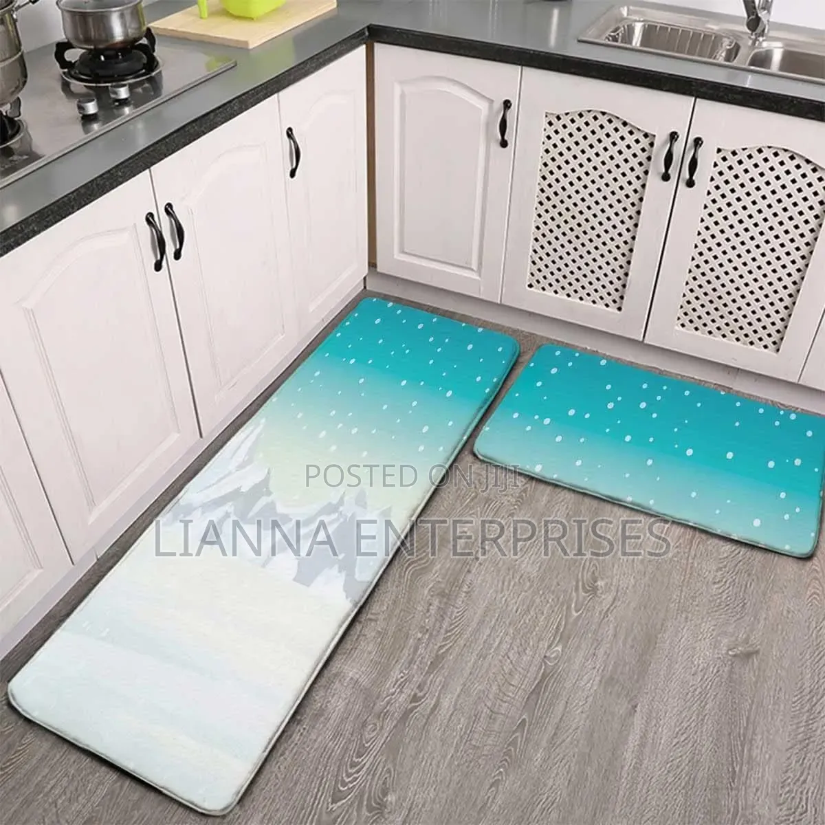 2 Pieces Kitchen Floor Mat