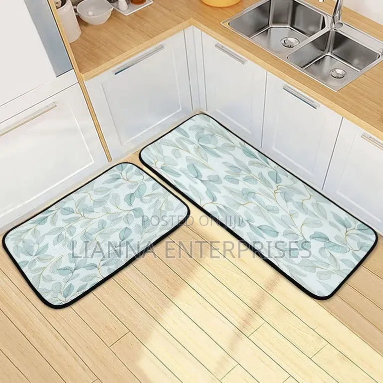 2 Pieces Kitchen Floor Mat