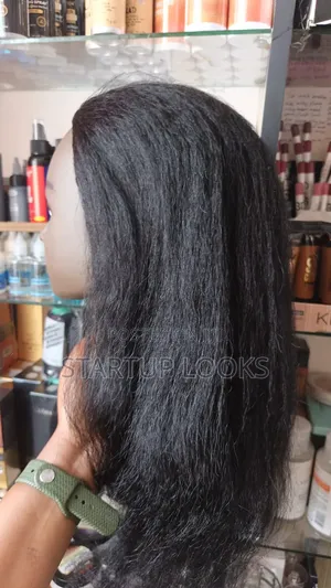 Black Human Hair Training Dummy