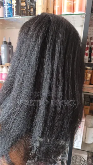 Black Human Hair Training Dummy
