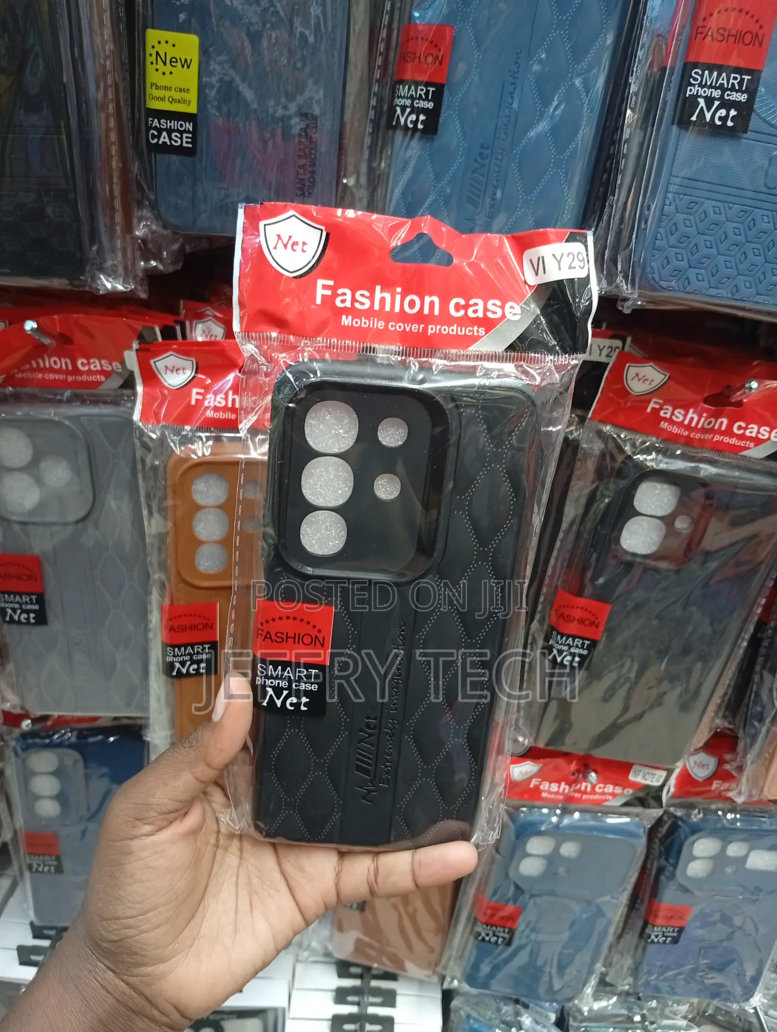 Vivo Y29 Engraved Diamond/Cubic Textured Finish Case