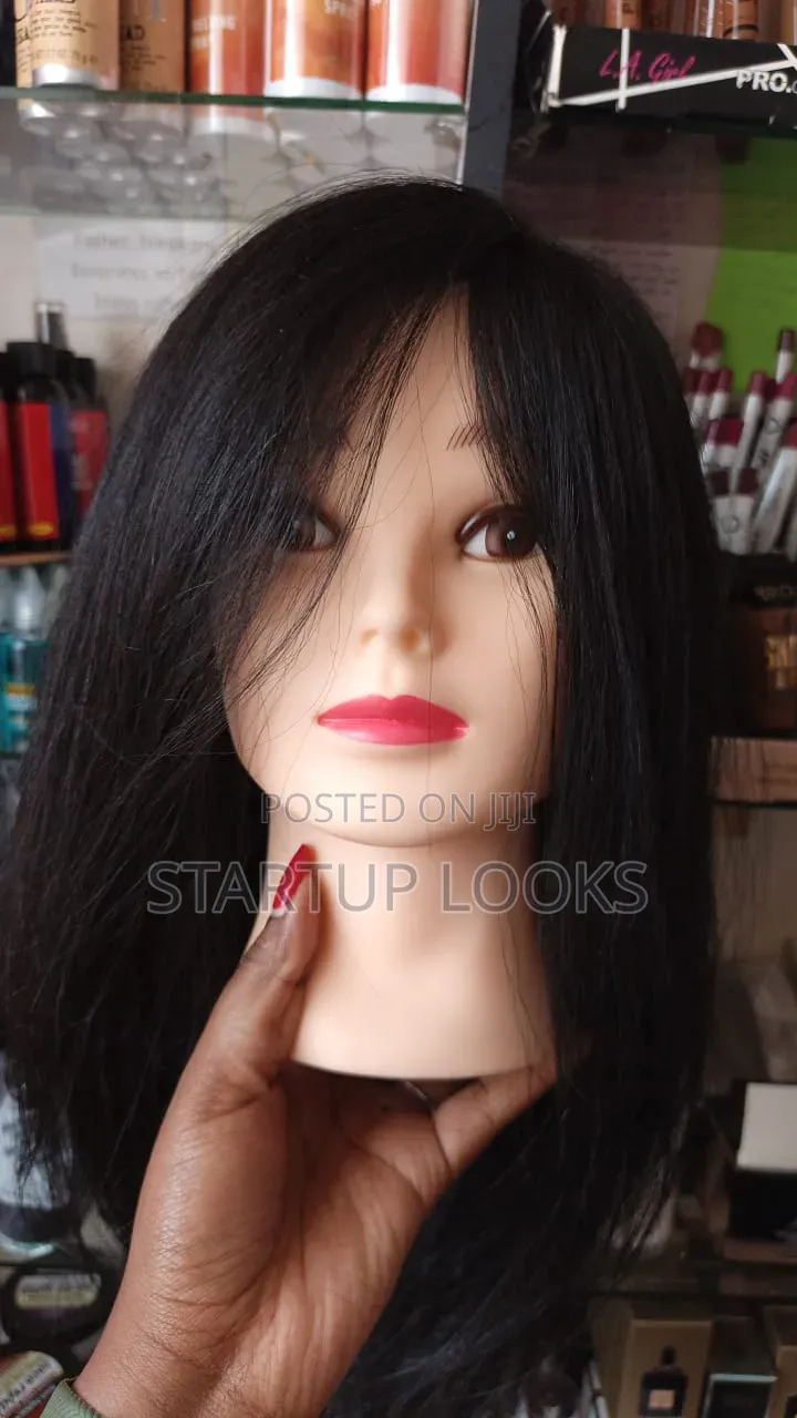 Blonde Human Hair Training Dummy