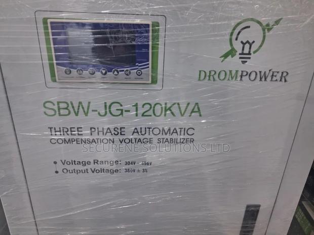 Automatic Voltage Stabilizer 3 Phase Digital Display 120kva