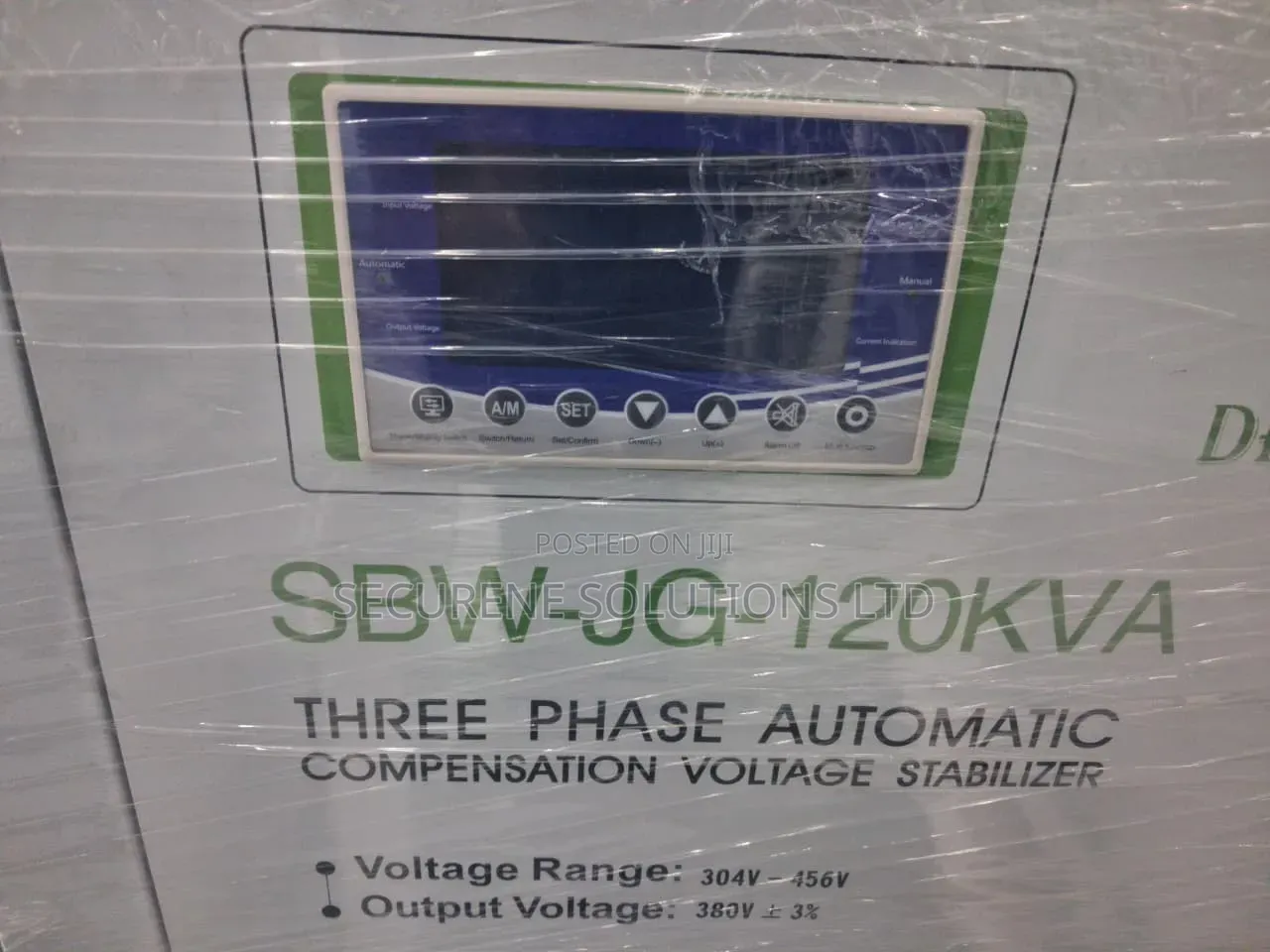 Automatic Voltage Stabilizer 3 Phase Digital Display 120kva