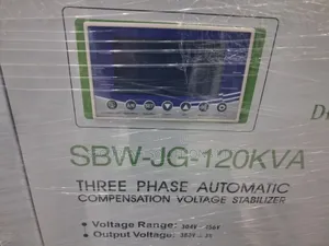 Automatic Voltage Stabilizer 3 Phase Digital Display 120kva