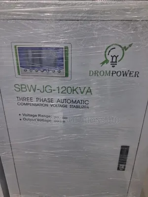 Automatic Voltage Stabilizer 3 Phase Digital Display 120kva