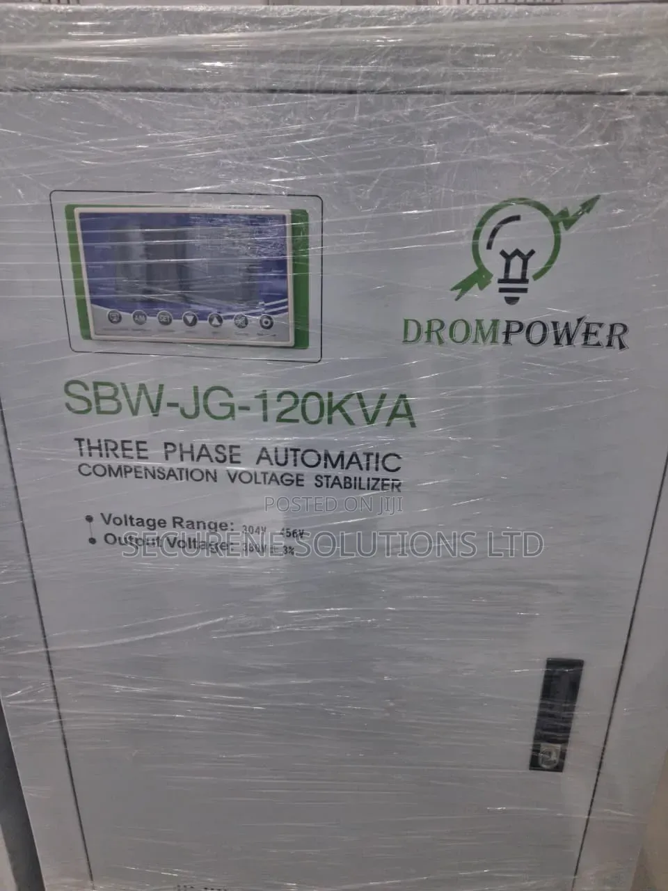 Automatic Voltage Stabilizer 3 Phase Digital Display 120kva