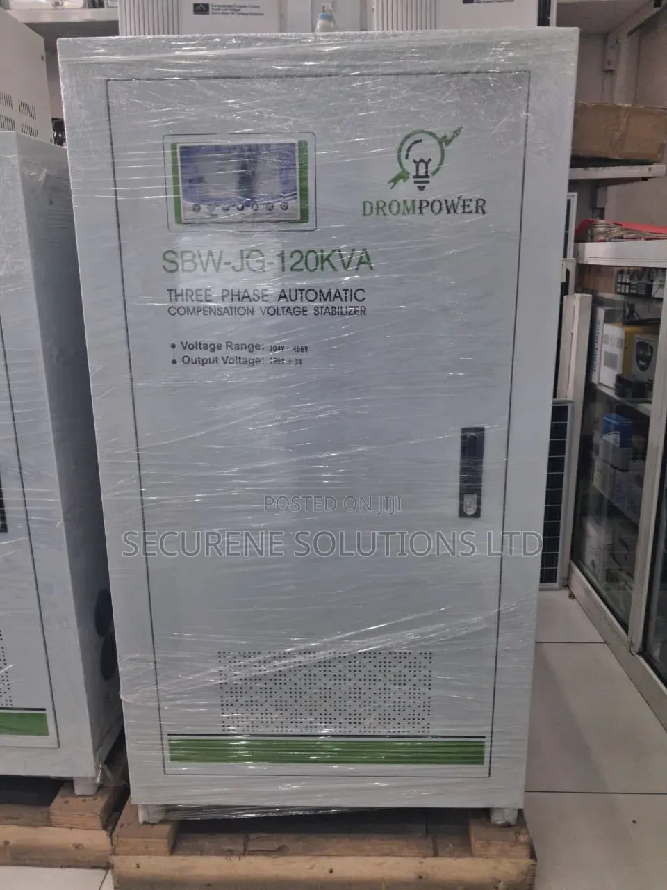 Automatic Voltage Stabilizer 3 Phase Digital Display 120kva