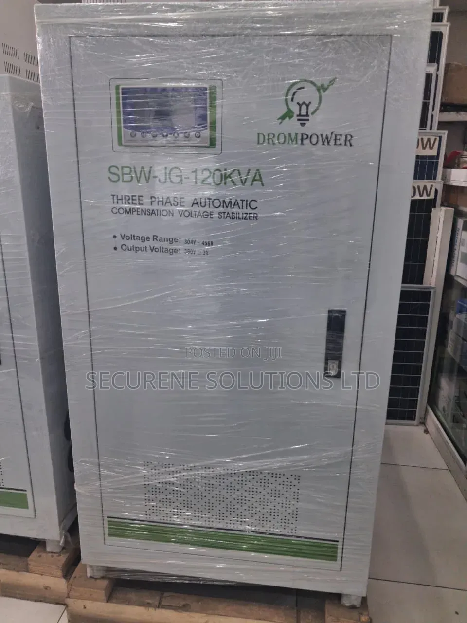 Automatic Voltage Stabilizer 3 Phase Digital Display 120kva