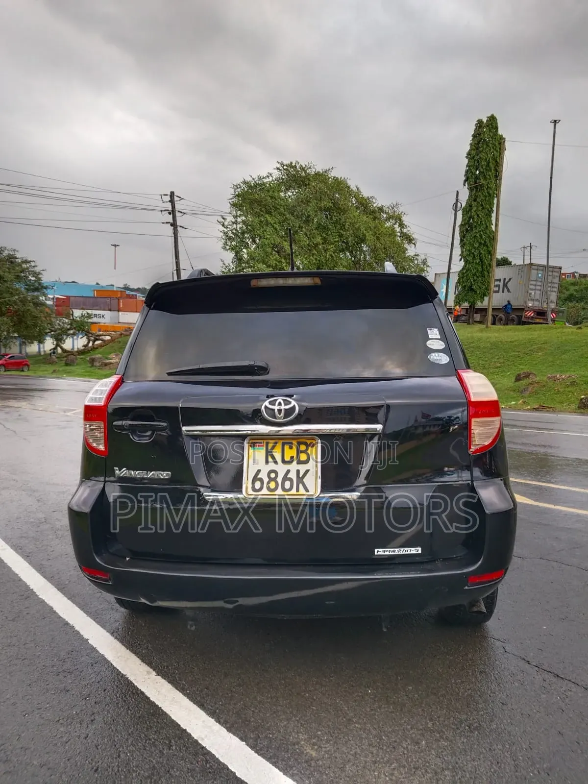 Toyota Vanguard 2007 Black