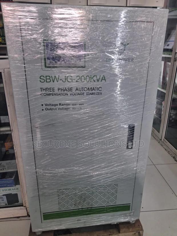 Automatic Voltage Stabilizer 3 Phase Digital Display 200kva - thumbnail 2