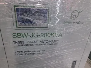 Automatic Voltage Stabilizer 3 Phase Digital Display 200kva