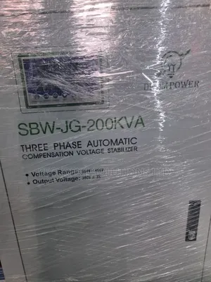 Automatic Voltage Stabilizer 3 Phase Digital Display 200kva