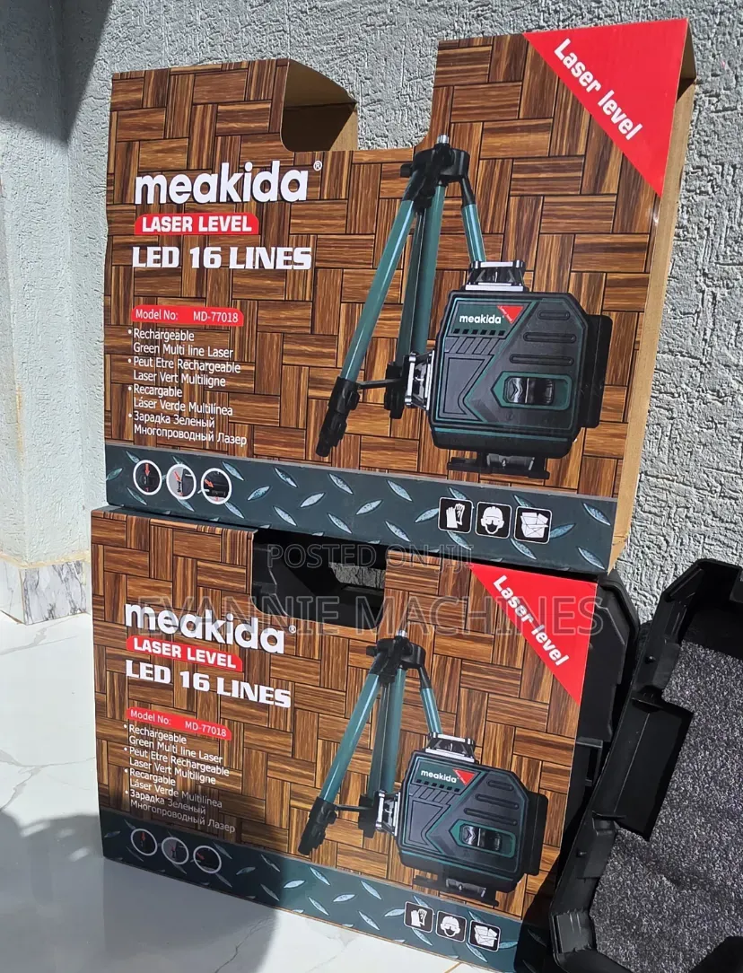 Accurate Meakida Laser Level/Led 16 Lines