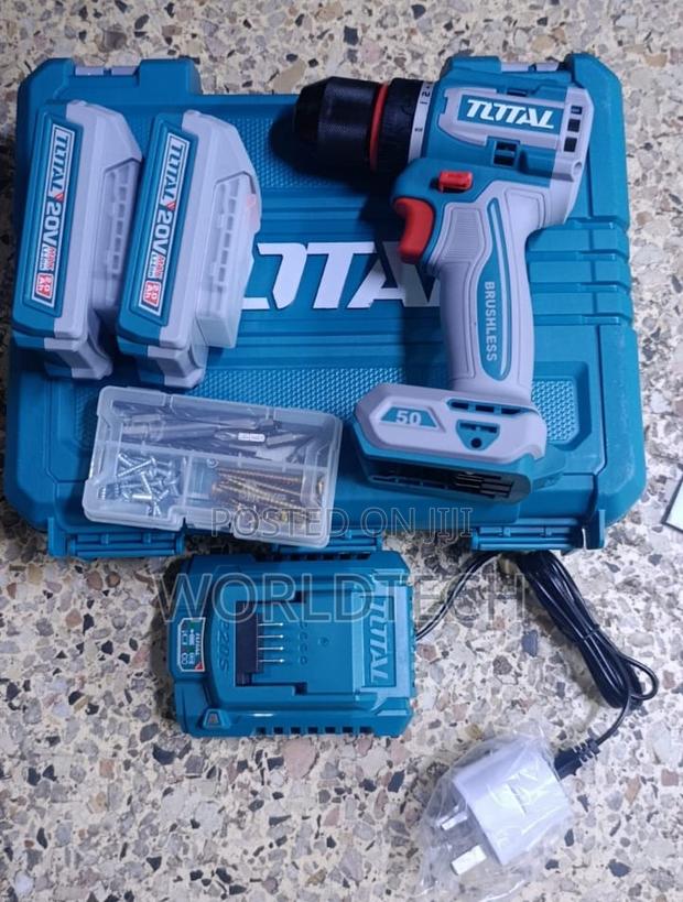 Total Brushless Cordless Drill/50nm Rechargeble Drill