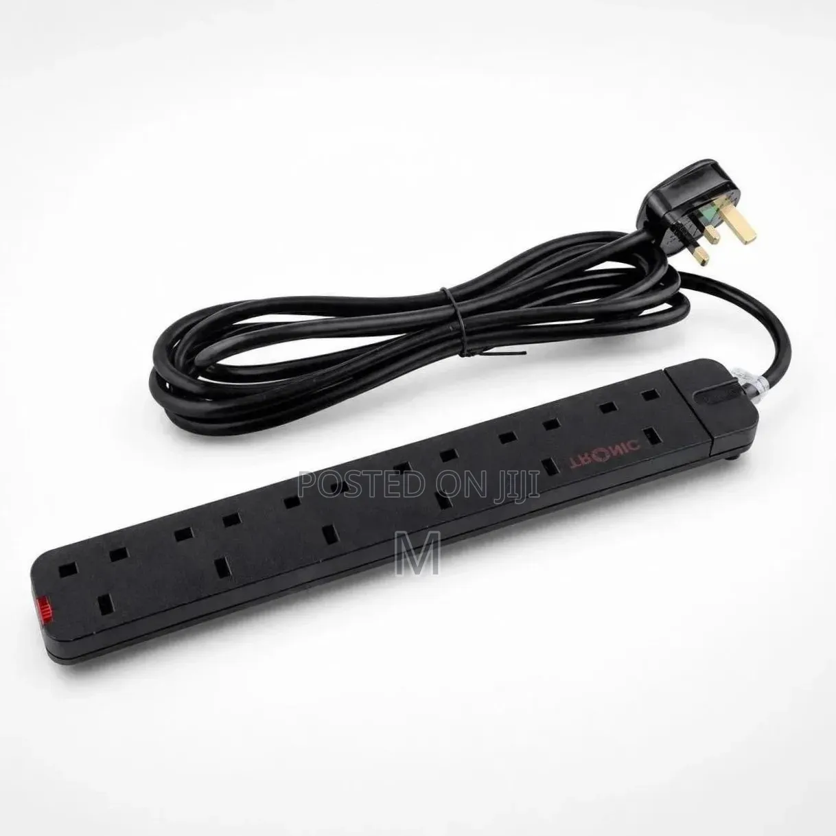 Extension 6 Way Black