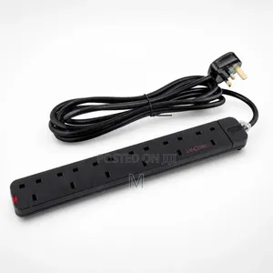 Extension 6 Way Black