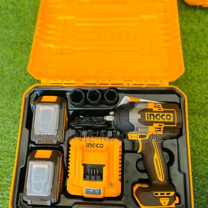 Heavy Duty Ingco Cordless Impact Wrench 20v