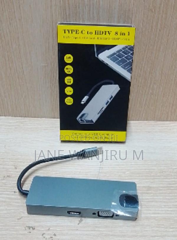 8-in-1 Usb-C Multiport Hub Plug Play Adapter - main view