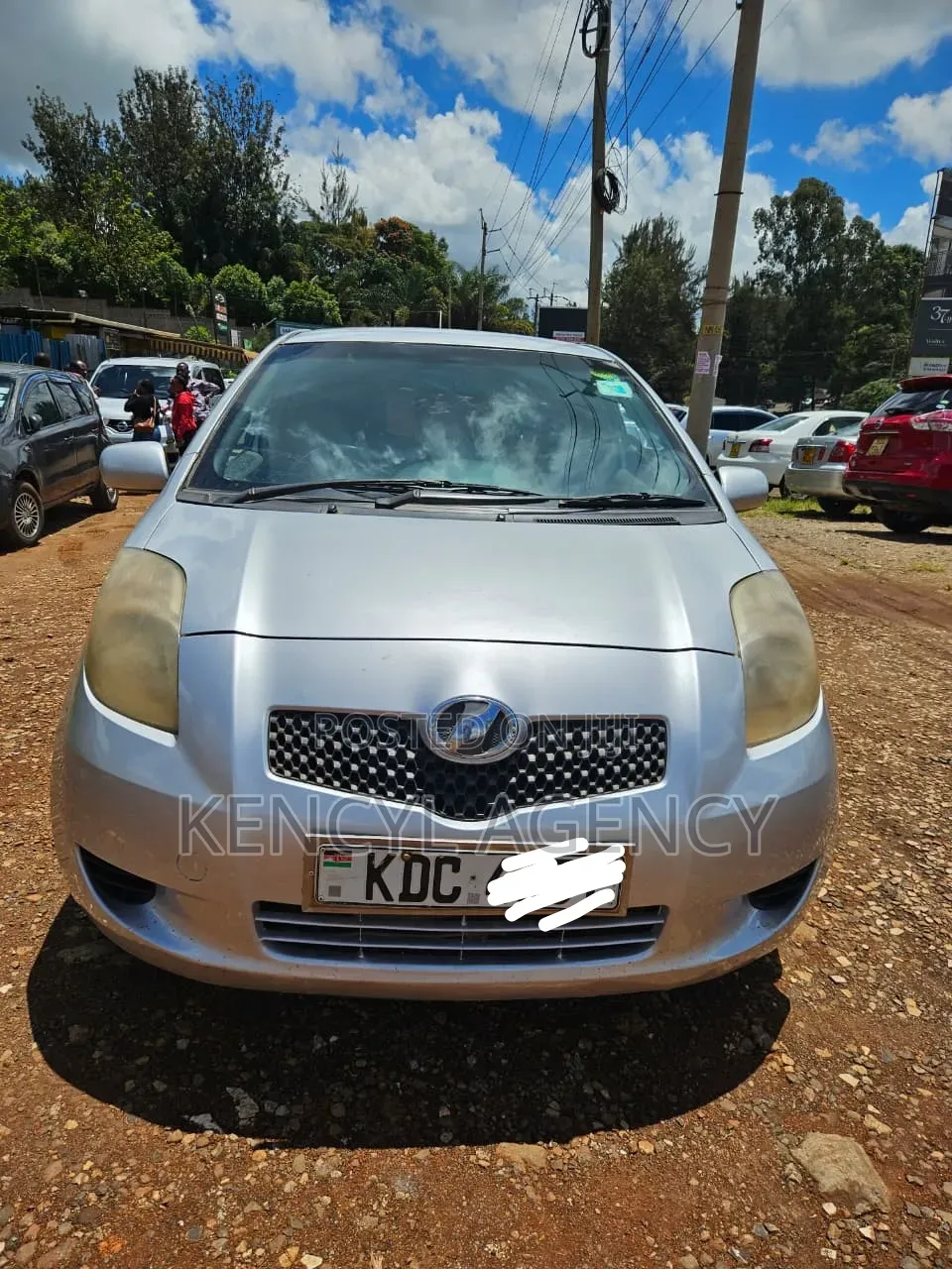 Toyota Vitz 2010 Gray