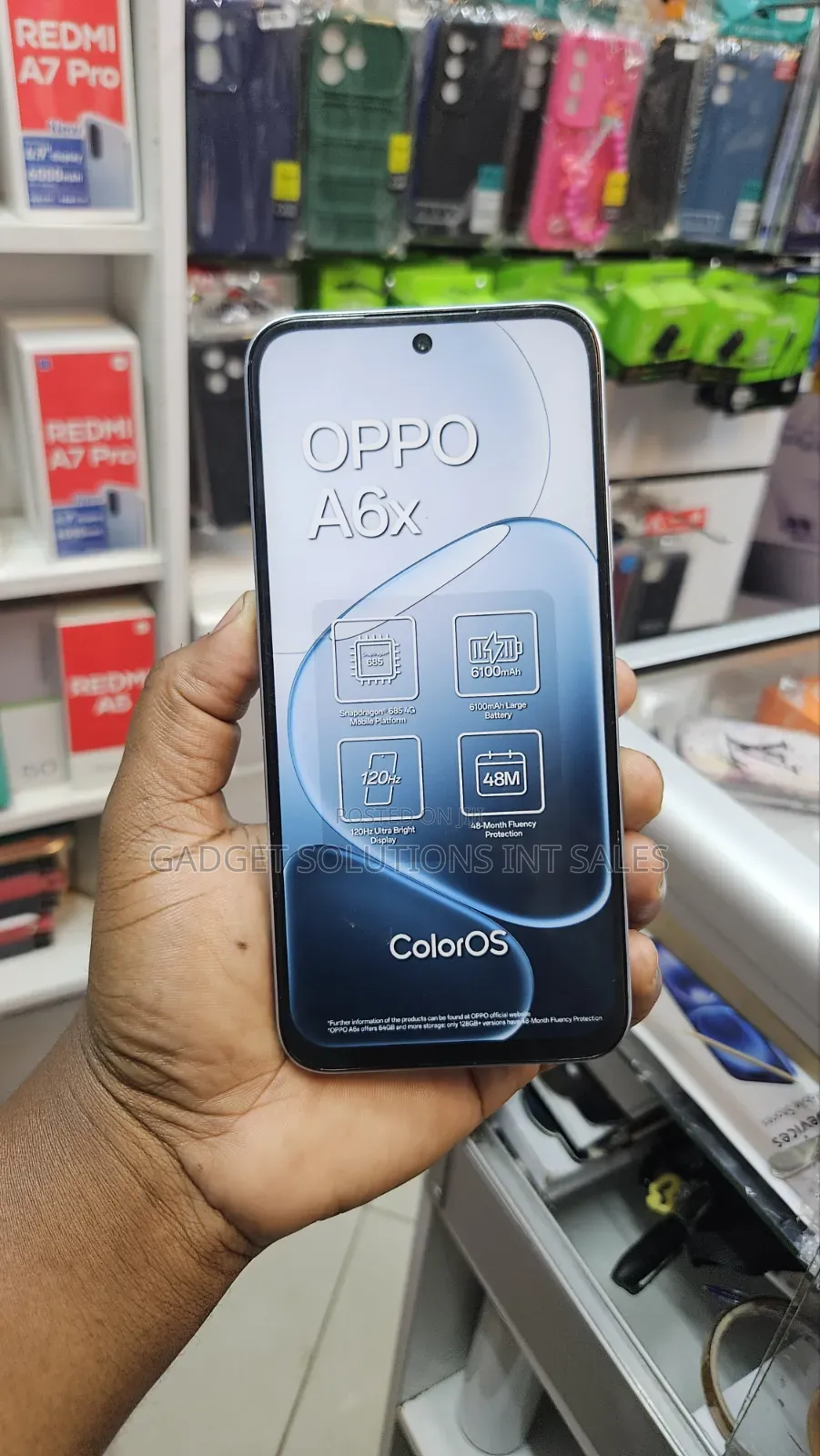 New Oppo A3x 128 GB Black