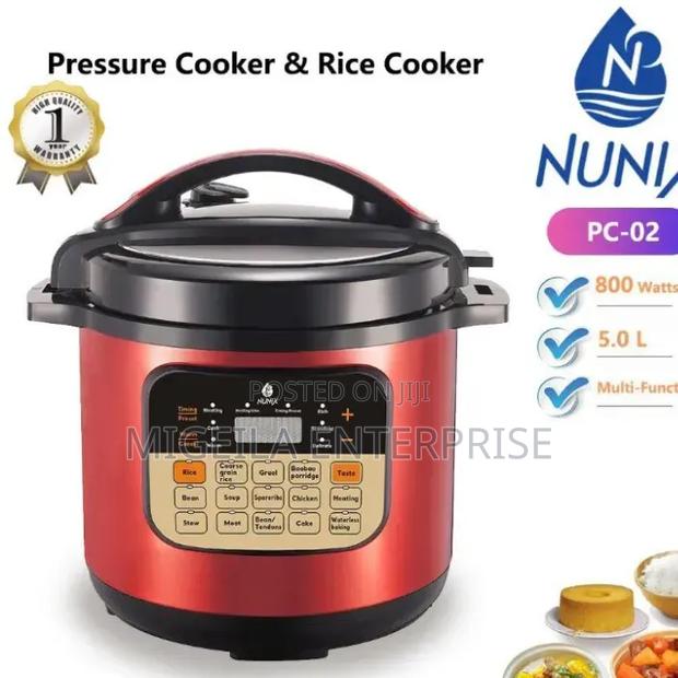 Pressure Cooker And Rice Cooker 5l Nunix