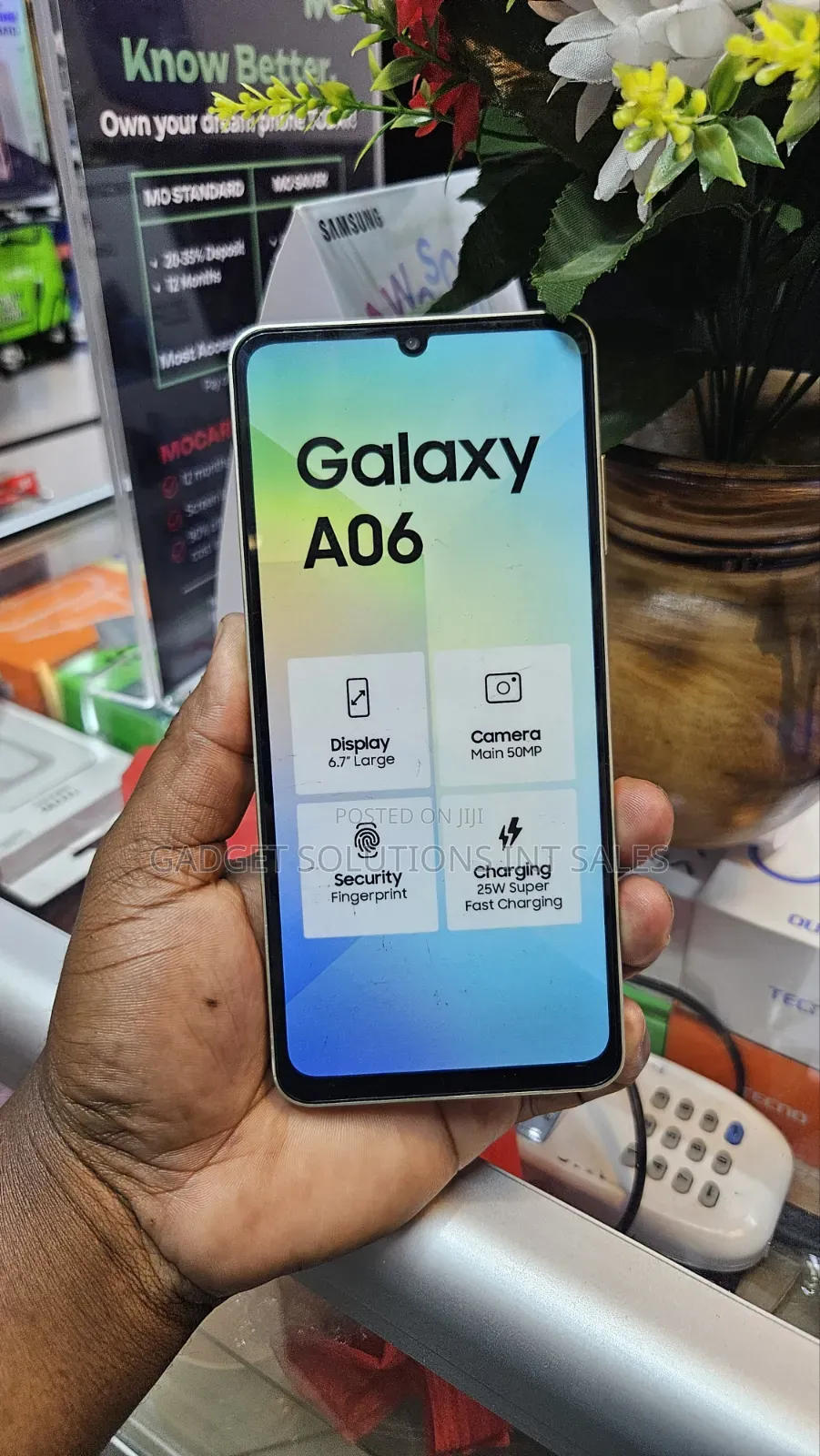 New Samsung Galaxy A06 128 GB Silver