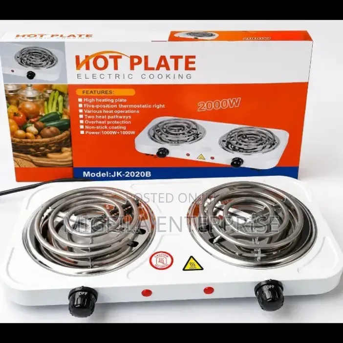 Double Hot Plate Coil Cooker