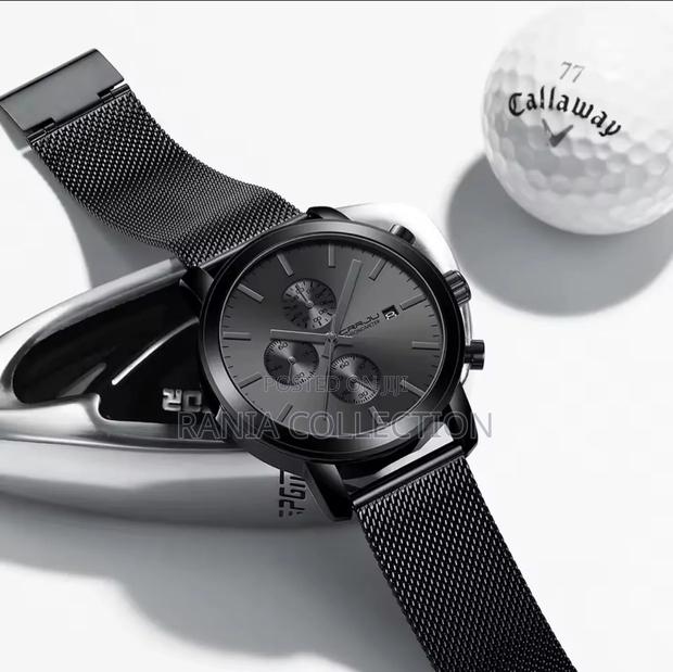 All Black Crrju Chronograph Mens Watch
