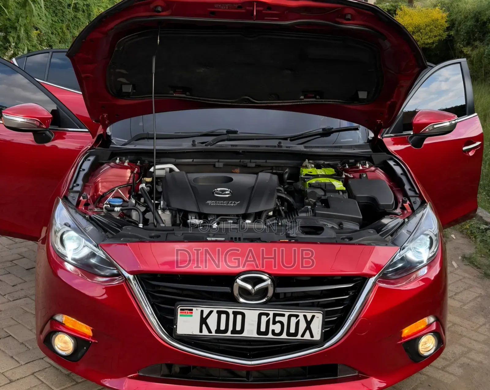 Mazda Axela 2015 Red