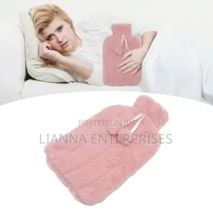 Hot Water Bottle With Fluffy Covers