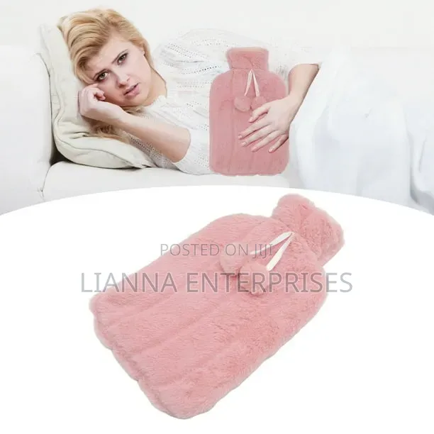Hot Water Bottle With Fluffy Covers