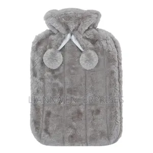 Hot Water Bottle With Fluffy Covers