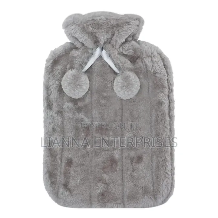 Hot Water Bottle With Fluffy Covers